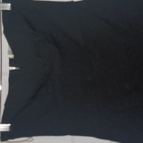 Large Strapless Mini Dress in Black - Picture 3 of 5